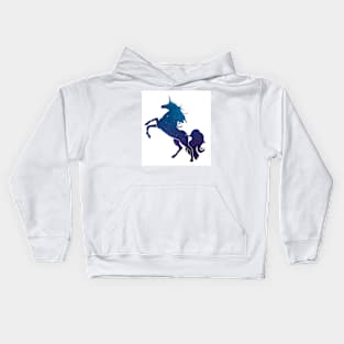 Space Unicorn Kids Hoodie